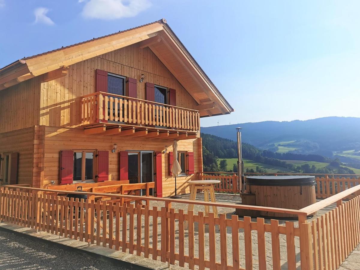 Bergchalet Am Waldrand - Pool, Sauna & Kamin Pöllauberg Kültér fotó